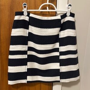 ⭐️Loft Black and White Striped Women's Skirt⭐️